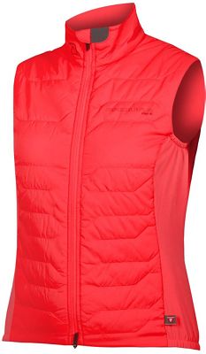 Endura Women's Pro SL PrimaLoft Gilet - Hi-Viz Coral - XS