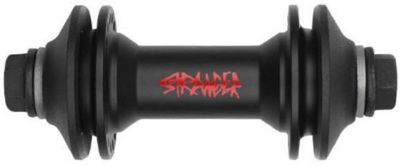 Stranger Crux V2 Front BMX Hub - Matt Black - 10mm (3/8"), Matt Black