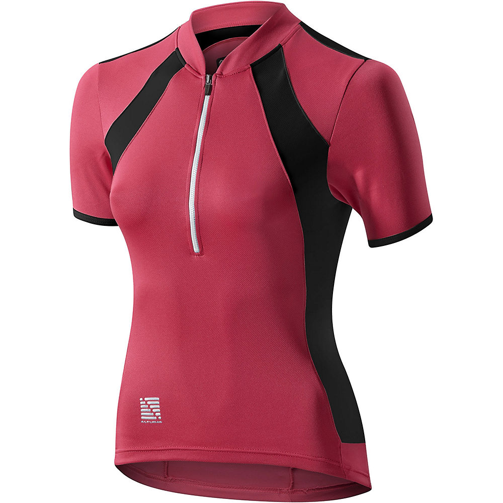 Altura Women's Spirit Short Sleeve Jersey - Vivid Pink-Black - UK 16