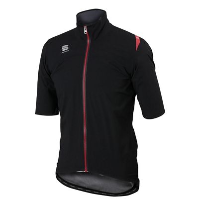 Sportful Fiandre WS LRR Short Sleeve Jacket  - Nero/Nero - M, Nero/Nero