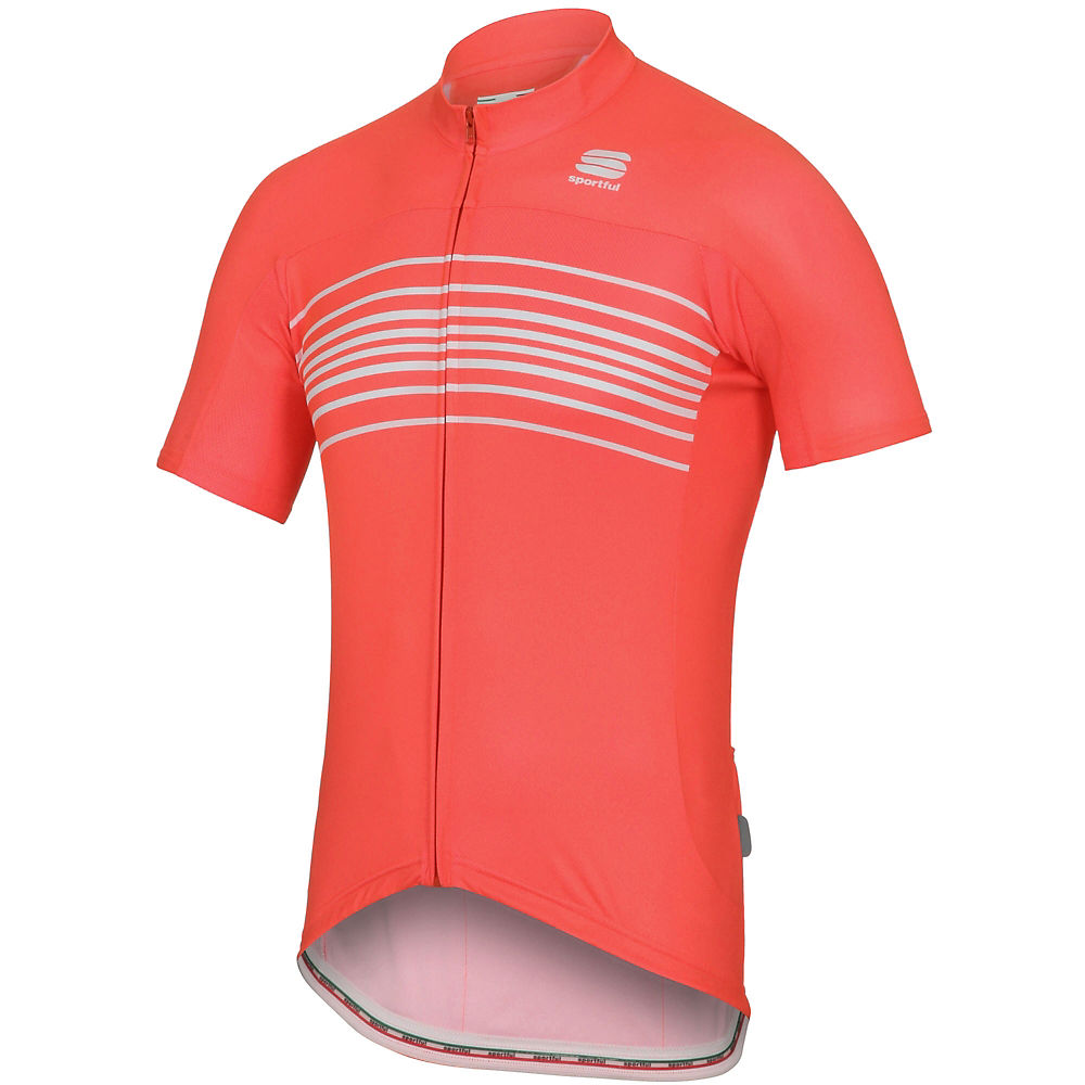 Sportful Exclusive Stripe BodyFit Team Jersey - Rouge