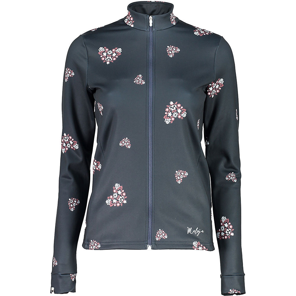 Maloja Women's PauM. LS Multisport Jersey - Charbon, Charbon