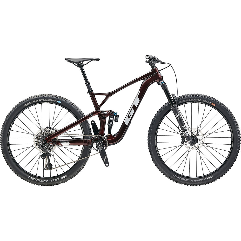 GT Sensor Carbon Pro Bike 2020 - Red Flake - Silver - M