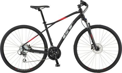 GT Transeo Elite Bike 2020 - Satin Black - Red - XL