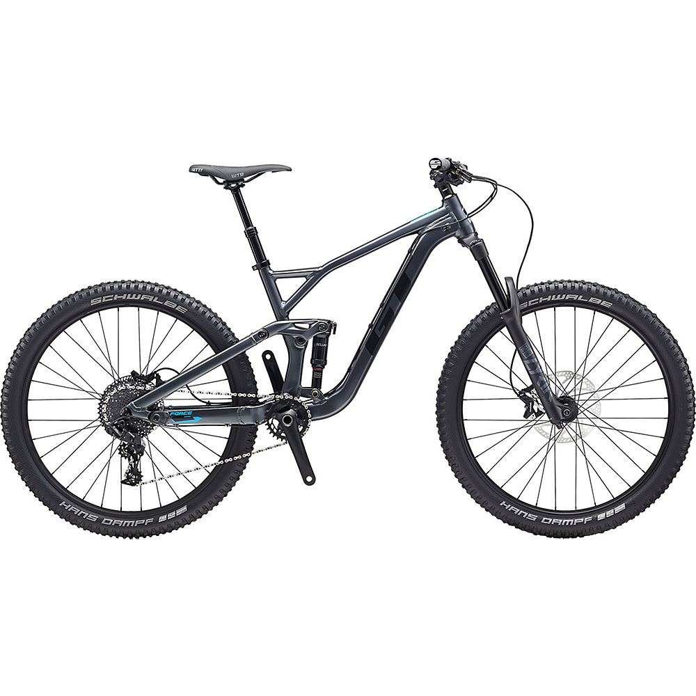 GT Force AL Comp 27.5 Bike 2020 - Satin Gunmetal - Black - XL