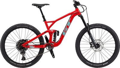 GT Force AL Elite 27.5 Bike 2020 - Gloss Red - White