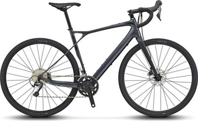 Vélo de route GT Grade Elite (carbone) 2020 - Gunmetal/Gloss Black - 61cm (24)