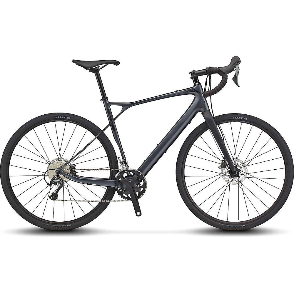 Vélo de route GT Grade Elite (carbone) 2020 - Gunmetal/Gloss Black - 61cm (24)