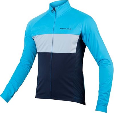 Endura FS260-Pro Jetstream L-S Jersey II - Hi Viz Blue - XXL}, Hi Viz Blue