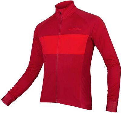 Endura FS260-Pro Jetstream L-S Jersey II - Rust Red - S}, Rust Red