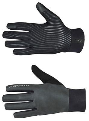Northwave Glow Light Full Finger Gloves  - Black Reflective - XXL, Black Reflective