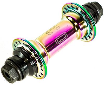 Colony Wasp Lite Bolt Front Hub - Rainbow - Rainbow Anodised - 10mm Bolt