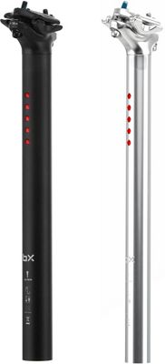 Brand-X LightSKIN Seatpost Light (USB Charge) - Silver - 27.2mm, Silver