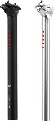 Éclairage de tige de selle Brand-X LightSKIN (Charge USB) - Argent - 27.2mm, Argent