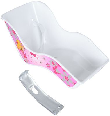 Oxford Toy Dolly Seat - Rose - Blanc, Rose - Blanc