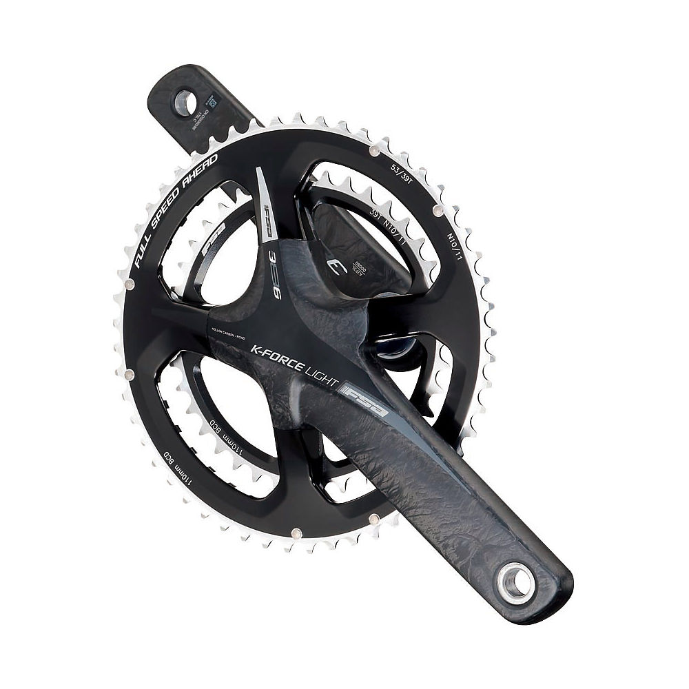 Pédalier FSA K-Force 386Evo (double) 2014 - Carbon Grey - 53.39t