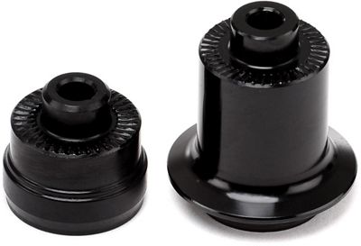 Prime Audax Quick Release Hub End Caps - Black - Front}, Black