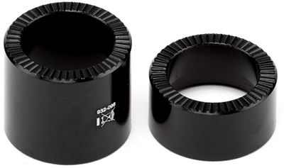 Prime Audax Front Hub End Caps (15mm) - Black - Front}, Black