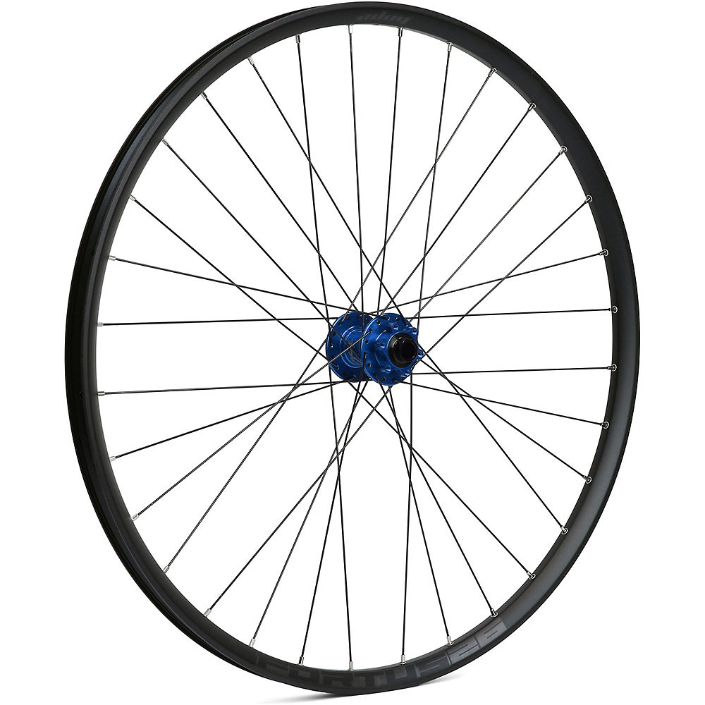 Roue avant VTT Hope Fortus 26 - Bleu - 15 x 100mm, Bleu