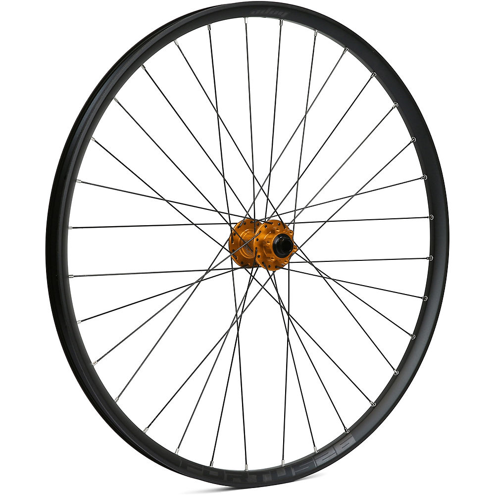 Roue avant VTT Hope Fortus 26 - Orange - 15 x 110mm, Orange