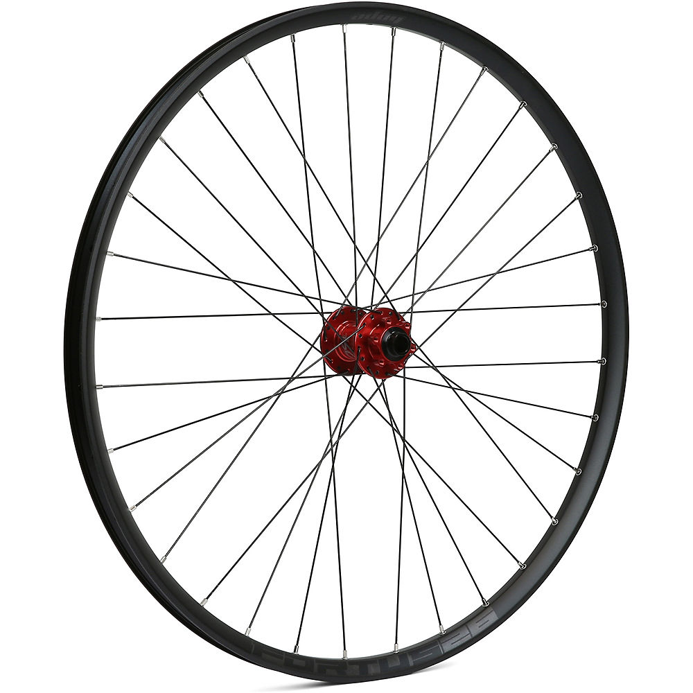 Roue avant VTT Hope Fortus 26 - Rouge - 15 x 100mm, Rouge