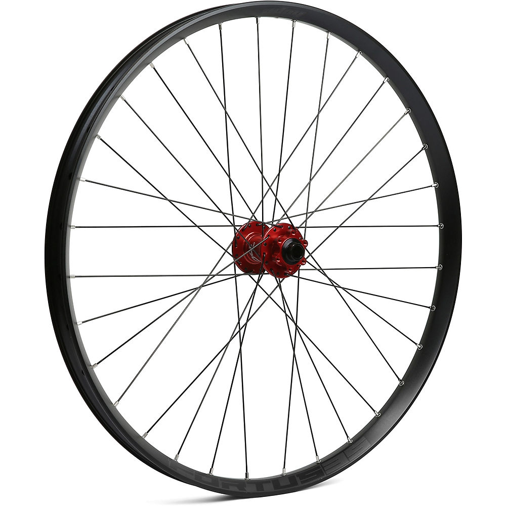 Roue avant VTT Hope Fortus 35 - Rouge - 15 x 100mm