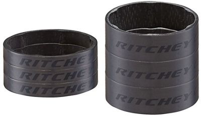 Ritchey WCS Carbon Headset Spacer Kit - Matte Black, Matte Black