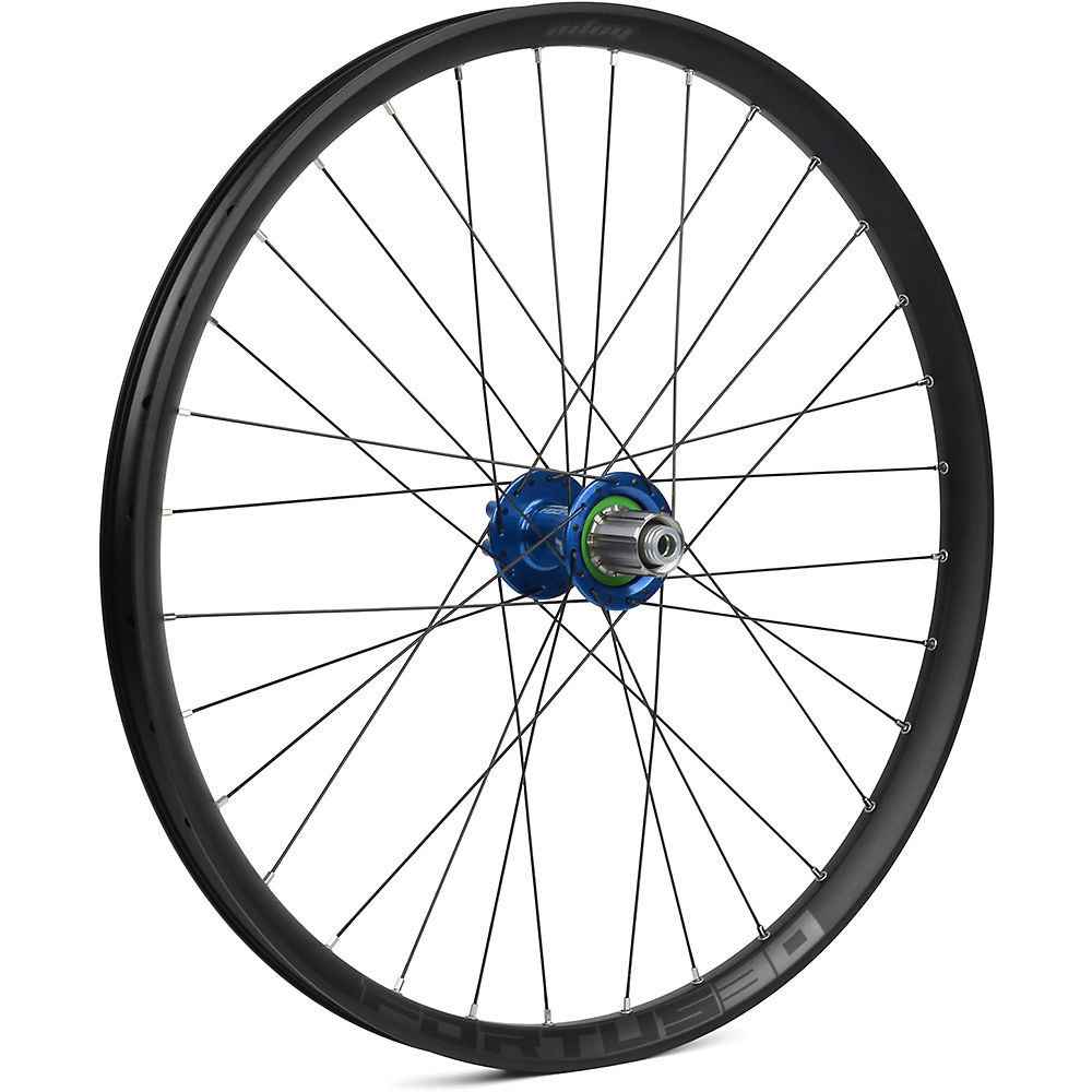 Roue arrière VTT Hope Fortus 30 - Bleu - 12 x 142mm, Bleu