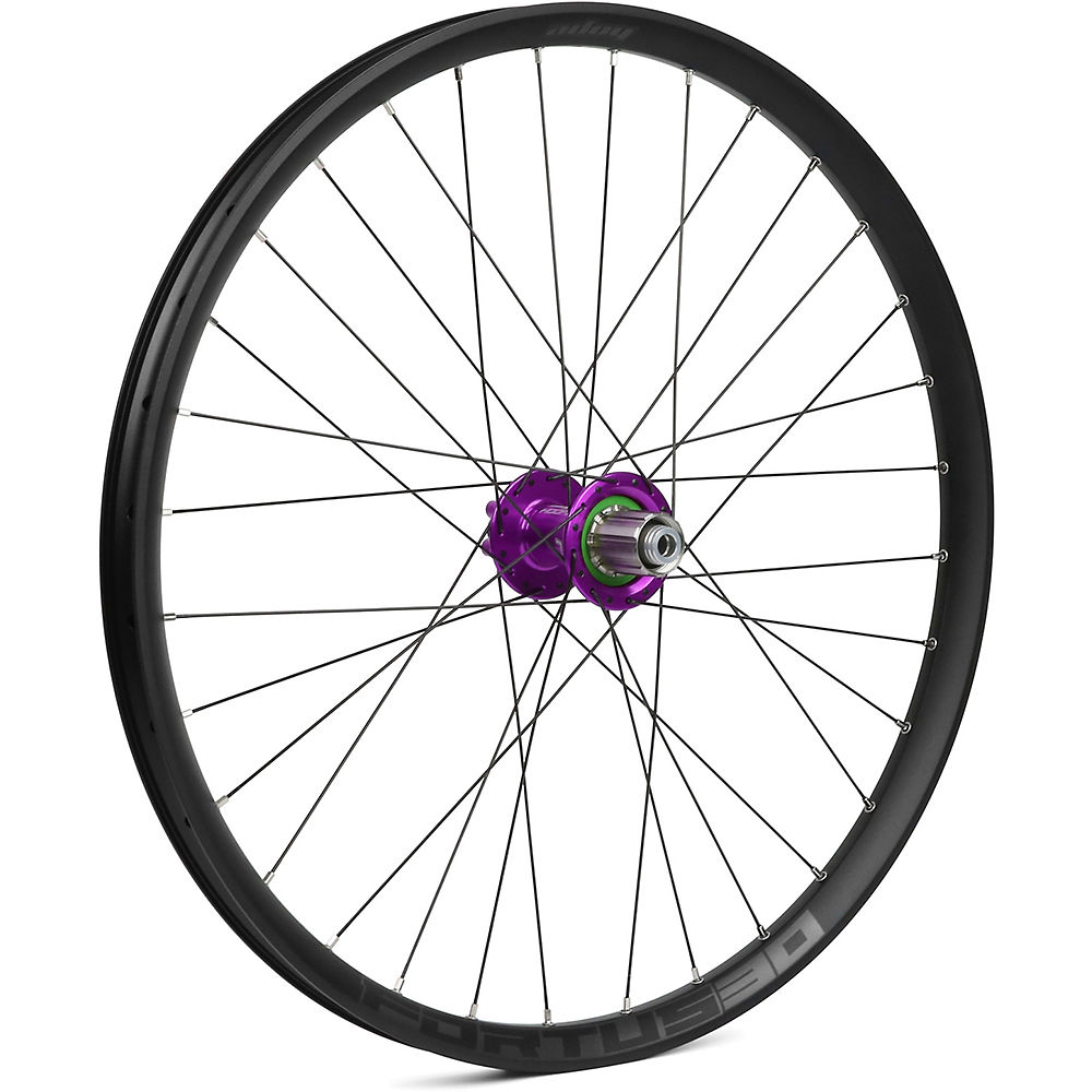 Roue arrière VTT Hope Fortus 30 - Violet - 12 x 142mm, Violet