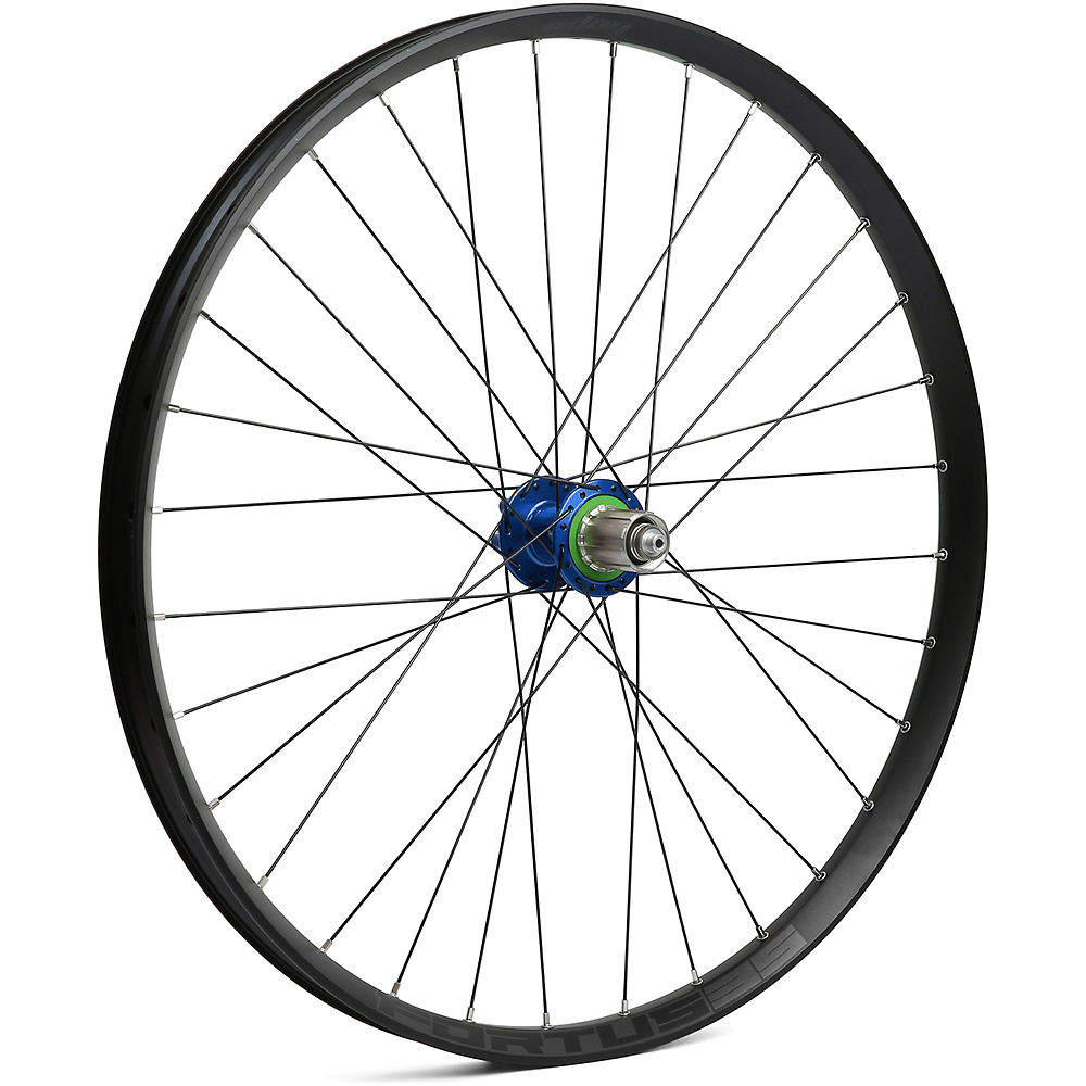 Roue arrière VTT Hope Fortus 35 - Bleu - 12 x 148mm