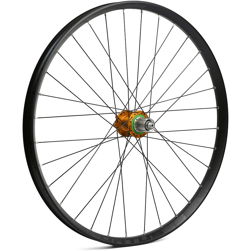 Roue arrière VTT Hope Fortus 35 - Orange - 12 x 142mm, Orange