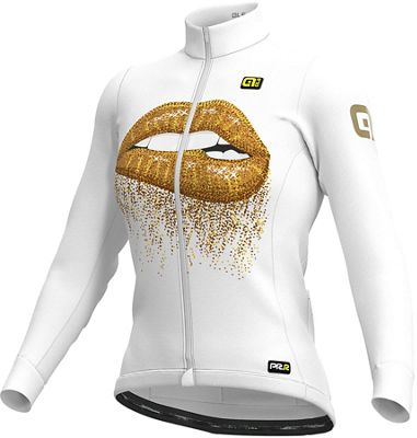 Alé Women's Lips Jersey - White Gold, White Gold