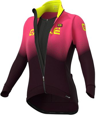 Alé Women's Onda Combi Jacket - Prune Fluo Pink