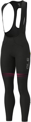 Alé Women's Slide Bibtights - Black Fluo Pink