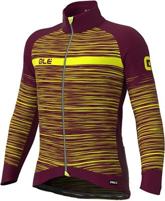 Alé The End Jacket - Bordeaux Fluo Yellow - S, Bordeaux Fluo Yellow