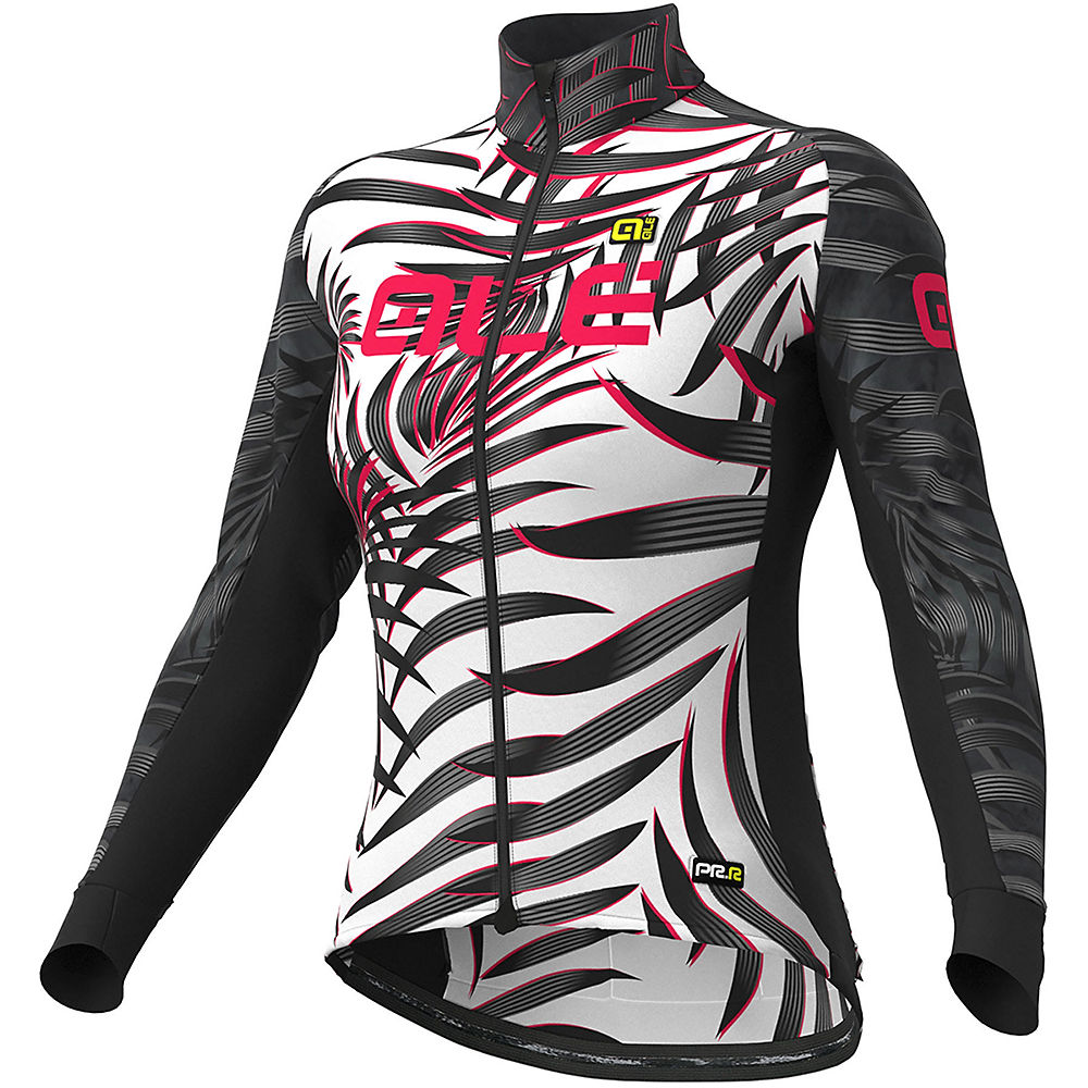 Alé Women's Sunset Winter Jersey - White Black - XS