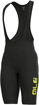 Alé Winter Bibshorts - Black Yellow Fluo - XXXL, Black Yellow Fluo