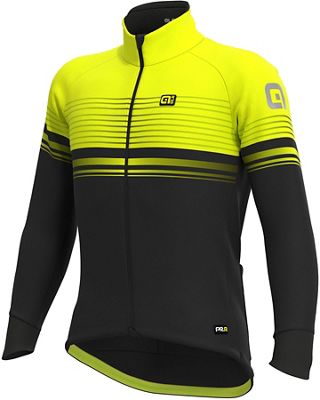 Alé Slide Jacket - Black Fluo Yellow - XL