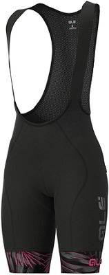 Alé Women's Sunset Winter Bibshorts - Noir/Rose - XXXL, Noir/Rose