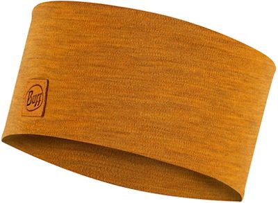 Buff Headband Midweight Merino Wool AW19 - Mustard - One Size}, Mustard