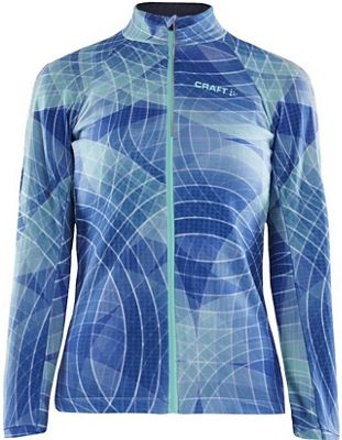 Craft Women's Ideal Thermal Jersey - Whirl-Black - XL