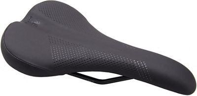 WTB Volt Steel Mountain Bike Saddle - Black - Wide - 150mm Wide, Black