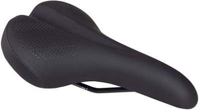 WTB Comfort Steel Saddle - Noir - Wide - 174mm Wide, Noir