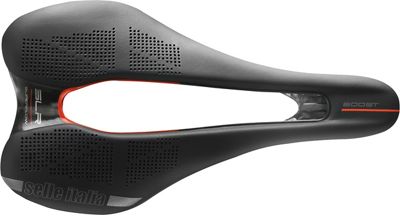 Selle Italia SLR Boost Kit Carbonio Superflow Saddle - Noir - S3 - 130mm Wide, Noir