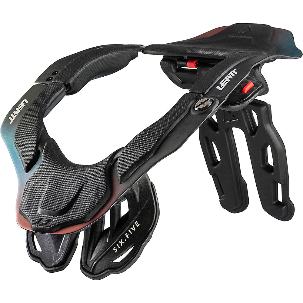 Leatt DBX 6.5 Carbon Neck Brace - Carbon-Hologram - S