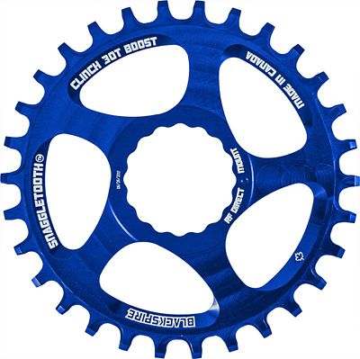 Blackspire Snaggletooth NW Cinch Chainring BOOST - Bleu - Direct Mount, Bleu