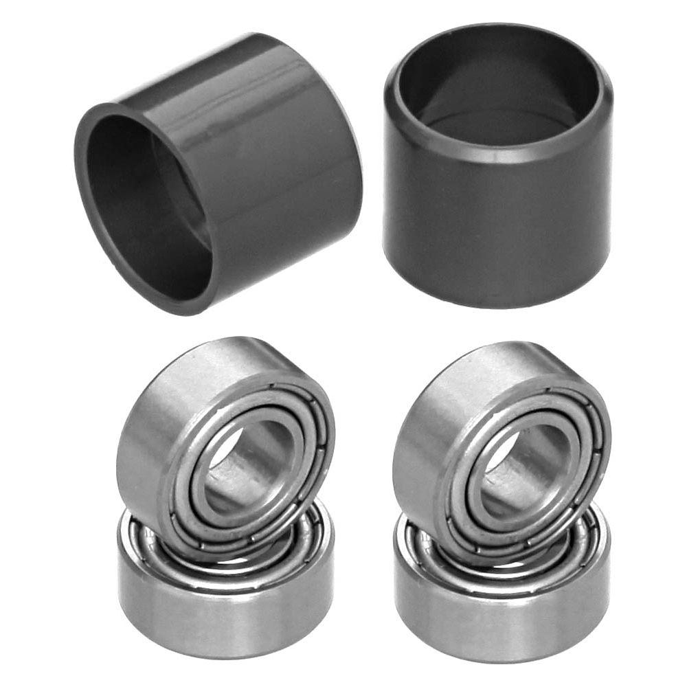 TAG Metals T1 Pedal Axle Bearing Kit - Argent, Argent