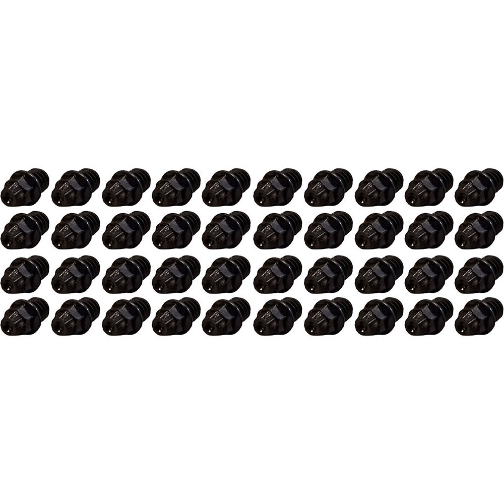 TAG Metals T1 Pedal Cone Pin Set - Noir - 4mm 40pcs, Noir