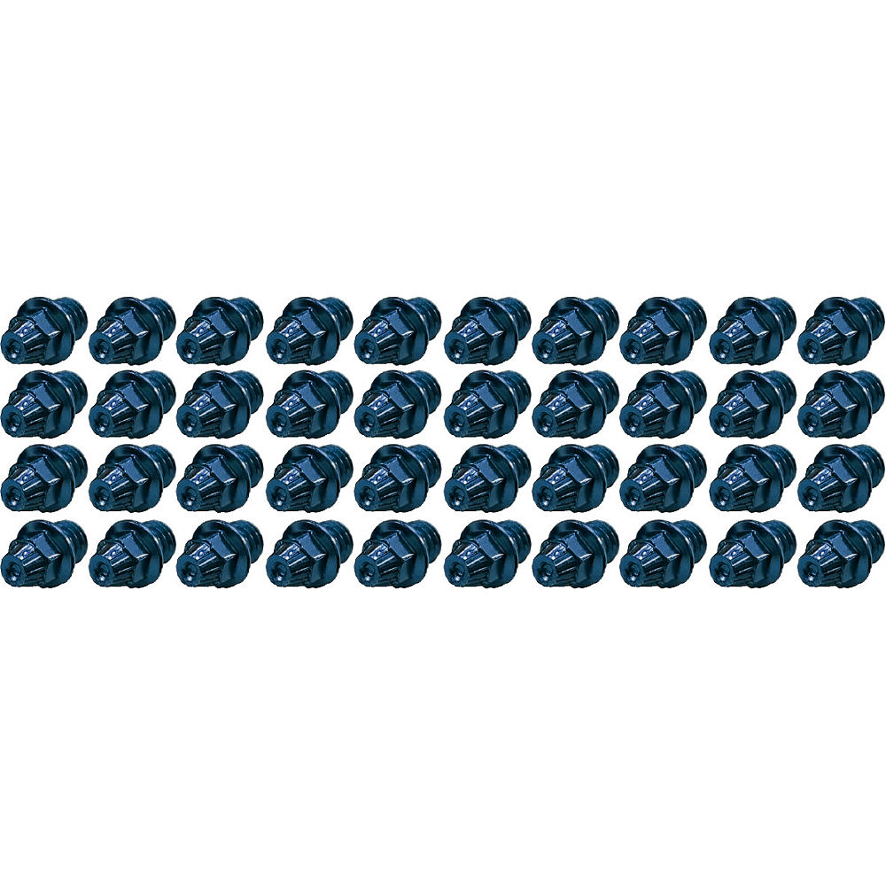 TAG Metals T1 Pedal Cone Pin Set - Bleu - 4mm 40pcs, Bleu