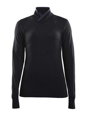 Craft Women's Fuseknit comfort Wrap LS - Noir